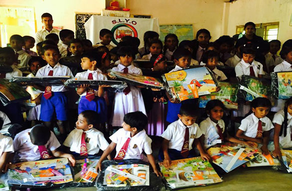 SLYO LA | Re- Visiting Morahana School Students in Sri Lanka 2017