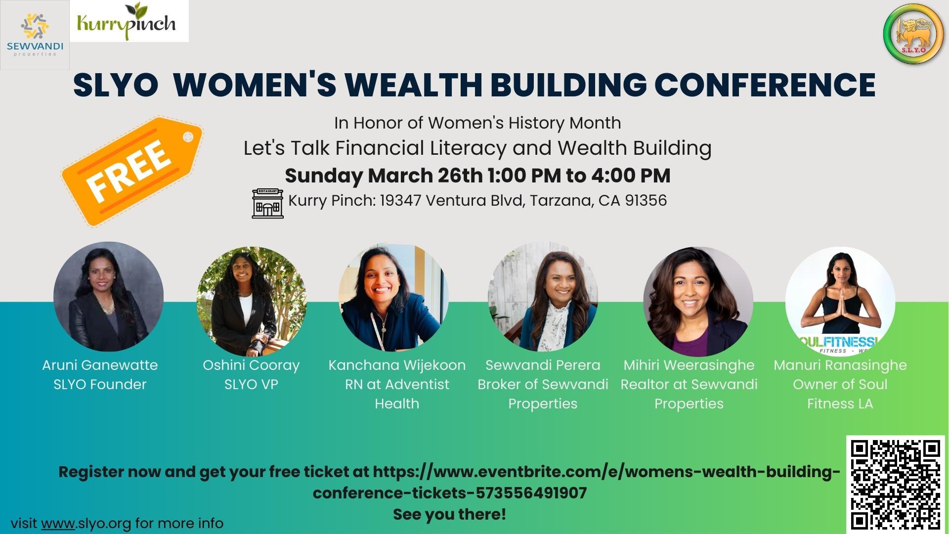 SLYO women's wealth building conference