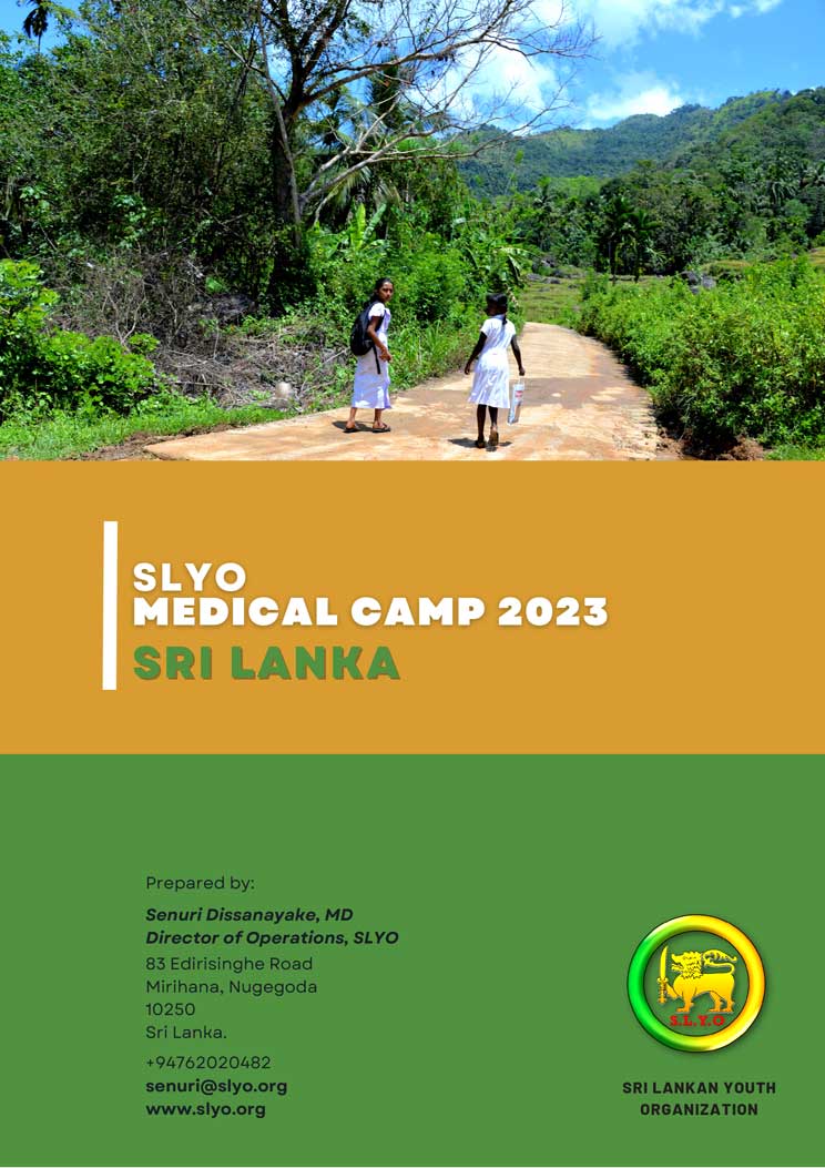 SLYO Medical Camp Sri Lanka Youth Organization